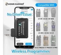 TIDRADIO Programmatore wireless Programmazione telefono per Walkie Talkie Modello multiplo Ricerca ripetitori per Quansheng UVK5 BF UV-5R