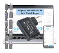 TIDRADIO Programmatore Wireless Radio Programmatore Adattatore APP e PC Programma per Baofeng UV-5R e modelli multipli Nessun problema di driver invece del cavo di programma
