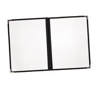 TIDTALEO 1 pezzo Porta Menu Trasparente PVC Copertura Flessibile per Ristoranti per Organizzazione Pagine e Facciate per e Catering