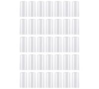 TIDTALEO 100 Capsule Termoretraibili per Bottiglie di Vino 30mm Trasparenti Linguetta Staccabile, Tappi Sigillanti per Enoteche, Pub e Cantine, Confezione da 100 Pezzi