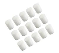 TIDTALEO 100 Pezzi Spugne per Piantine Bianche Senza Terreno per Orto e Giardinaggio Attrezzo per Coltivazione Fuori Suolo con Recessi per Radici e Crescita Ottimale