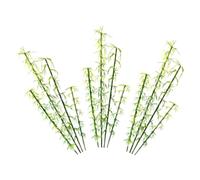 TIDTALEO 12 Pezzi Alberi Artificiali in Abs Modello Bambù Miniatura Dettagli Realistici Facili da Trasportare per Layout Tavolo da Sabbia e Architettura