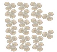 TIDTALEO 20 Pezzi Toppe Floreali Ricamate in Garza Fai da Te, Applique da Cucire da Stirare per Abbigliamento, Borse e Cappelli, Decorazioni Artigianali per Accessori Personalizzati