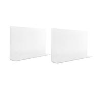 TIDTALEO 2pezzi Paraspruzzi per Doccia PVC Protezione Antispruzzo per e Lavabo Facile Installare Resistente Umidi