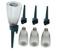 TIDTALEO 4 Set Punte Autoirriganti per Piante Regolabili per Irrigazione Lenta e Risparmio Idrico per Vasi Interni ed Esterni per Vacanze e Viaggi