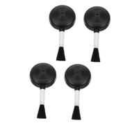 TIDTALEO 4pezzi Soffiatore d Aria Manuale Pennello Per Lenti Spolverino Permpadine e Pulitore Portatile Per Tastiera Per Pulizia Di Obiettivi Fotocamera e Dispositivi Elettronici