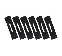 TIDTALEO 6 Pezzi Accessori per Chioma Donna Resistenti per Creare Acconciature Istantanee Set Fascia Chioma Nero per Spiaggia e Team