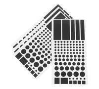 TIDTALEO Adesivi Oscuranti LED Neri 4 Pezzi per Elettronica e Router Nastro Bloccante Luce a LED Regolabile per Uso Notturno e Dispositivi Elettronici