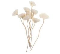 TIDTALEO Bastoncini Diffusori in Rattan 9 Pezzi per Aromaterapia senza Fuoco Fiori Secchi Decorativi Bastoncini per Oli Essenziali per Ambienti Domestici Matrimoni e Auto