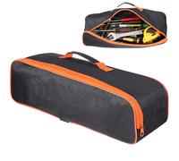 TIDTALEO Borsa Portautensili per Auto Oxford Resistente Manico e Cerniera, Contenitore Grande Capacità per Attrezzi e Aspirapolvere, Custodia Pratica per Elettricisti, Meccanici