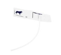 TIDTALEO Bracciale per Pressione Sanguigna Veterinaria 5-95 CM in Tpu Composito per Cani e Gatti Uso Veterinario e Animali Domestici