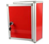 TIDTALEO Cassetta dei Suggerimenti con Serratura Scatola Vintage da Parete Leggera e Pratica Box per Voti e Reclami Sicuro Design Retro per Uffici e Spazi Esterni