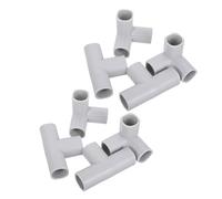 TIDTALEO Connettori Giunti a T per Box e Cancelletti Animali, 8 Pezzi in Plastica Robusta, Accessori Sicurezza per Recinzioni Interne, Montaggio senza Attrezzi per Ampliamento Box