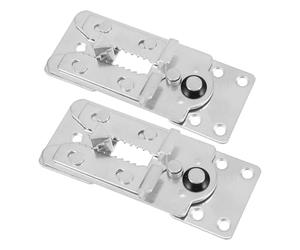 TIDTALEO Connettori per Divano Componibile in Ferro 135x55x3mm, Clip di Collegamento per Mobili Modulari, Set 2 Pezzi per Fissaggio Stabile e Montaggio Rapido del Divano