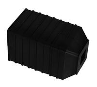 TIDTALEO Copertura per Pali Ringhiera 20x20 in Plastica Resistente, Set da 8 Pezzi Tappo Decorativo e Coprigambe, Accessori per Riparazione e Protezione Pali Recinzioni per Terrazze