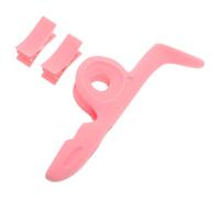 TIDTALEO Correttore per Impugnatura e Miglioramento Pratica Dell'archetto Violino in Silicone Rosa Design Ergonomico per Posizionamento Pollice per Principianti in Studi Musicali