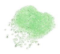 TIDTALEO Cristalli Acrilici Trasparenti Colore Verde Pezzi da 4,5 Mm 2000 Materiale Plastica e Resina Decorazioni per Vaso e Unghie per Banchetto e Fai da Te