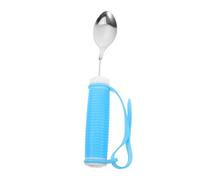 TIDTALEO Cucchiaio Anti-vibrazione Adattivo Per Anziani Con Impugnatura Ergonomica Pieghevole Per Alimentazione Autonoma e Presa Sicura