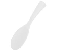 TIDTALEO Cucchiaio per Riso in Silicone Bianco Salvaspazio Facile da Pulire Utensile da Cucina per Ristorante e Mensa