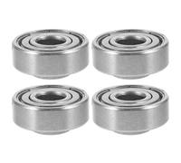 TIDTALEO Cuscinetti a Sfere per Sedia a Rotelle 4 Pezzi in Acciaio per Ruote Anteriori Piccole Parti Interne Mozzo per Sostituzione e Manutenzione Ausili Mobilità Manuale