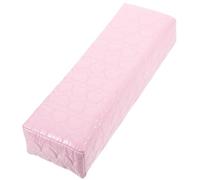 TIDTALEO Cuscino Poggiamani per Manicure in Pelle Rosa Spugna ad Alta Densità Supporto per Unghie da Salone Professionale Poggiabraccio per Nail Art e Uso Estetico
