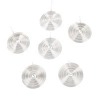 TIDTALEO Filtri per Teiera 12 Pezzi in Acciaio Inox Molla a Spirale, Colino per Tè Sfuso e Accessori per Tisane da Casa