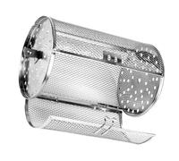 TIDTALEO Gabbia Rotante Inossidabile per Barbecue Struttura Resistente, Adatta per Arrostire Castagne e Verdure in Forno Elettrico