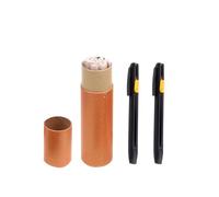 TIDTALEO Gesso per Cucire Invisibile Bianco con 20 Refill Sostituibili, Accessori per Cucito Professionale e Domestico, Penna da Sarto Ergonomica per Marcatura Tessuti Senza Macchie