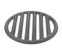 TIDTALEO Ghisa Rotonda per Barbecue all Aperto Rete Resistente per Grigliare Distribuzione Uniforme del Calore Accessorio Versatile per Cottura con Carbone e Brace