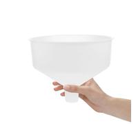 TIDTALEO Imbuto Plastica Alimentare Bocca Larga per Olio, Imbuto Cucina Grande Dimensione per Riempimento Bottiglie e Contenitori senza Fuoriuscite, Utensile Casa e Bevande