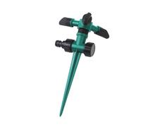 TIDTALEO Irrigatore a Terra 360° Rotante per Irrigazione Prato e Giardino in Plastica Resistente Alta Pressione per Casa e Serra