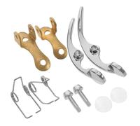 TIDTALEO Kit Riparazione Valvole Tromba Viti e Cuscinetti in Gomma, Accessori Per Strumenti a Fiato, Manutenzione Tromba Compatibile Vari Modelli, Set Completo Per Musicisti