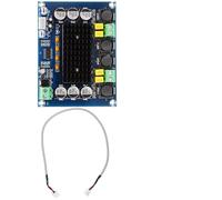 TIDTALEO Modulo Amplificatore Audio Digitale Doppio Canale, Scheda Amplificatore di Potenza Mini Struttura in Metallo Resistente, Amplificatori per Componenti Audio per Dispositivi Stereo