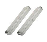 TIDTALEO Organizer per Penne 2 Pezzi in Metallo Chiusura a Cerniera, Astuccio Resistente all'Usura per Uso Quotidiano, Contenitore per Studenti e Insegnanti, Formato Rettangolare