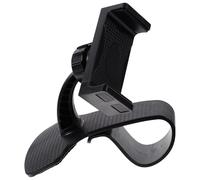 TIDTALEO Porta Telefono Magnetico Fissaggio e Utilizzo a Mano per Auto in Plastico Nero, Supporto Telefonino per Auto Semplice ed Elegante, per Gps e Cellulare