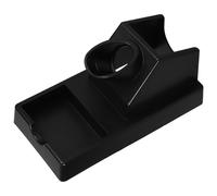 TIDTALEO Portapenne per Pirografia in ABS Nero Compatibile e Portatile Base Stabile per Accessori la Combustione del Legno per Crafting