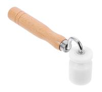 TIDTALEO Rullo per Parati Cuscinetto, Manico in Legno per Applicazione senza Cuciture e Pressione Piatta, per Angoli e Riparazioni di Pareti