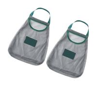 TIDTALEO Sacchetti a Rete per Verdure da Cucina 2 Pezzi, Sacchetto a Rete per Frutta e Aglio Traspirante, Borsa Sospesa per Conservazione Ventilata di Patate e Cipolle, Riutilizzabile