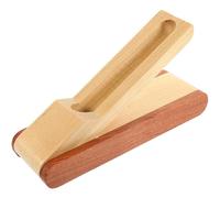 TIDTALEO Scatola Portapenne in Legno Resistente, Organizer Portatile per Penne e Matite Dimensioni Compatte, Espositore per Penne Vuoto per Scuola, Ufficio e Viaggi di Lavoro
