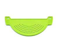 TIDTALEO Set da 3 Scolapasta Filtro per Lavaggio Colino in Pp Sicuro, Leggero e Robusto, Scolapiatti per Pasta, Riso e Frutta, Accessorio Salvaspazio da Cucina Manico per Colore Casuale