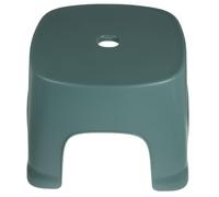 TIDTALEO Sgabello Antiscivolo in Plastica per Wc un Gradino, Piccolo e Leggero, per Bagno e Uso Domestico, Verde