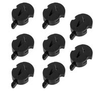 TIDTALEO Sordina per Violino in Gomma 8 Pezzi per Pratica, Riduttore di Volume Flessibile per Principianti, Accessorio Silenziatore per Esercizi a Casa e Studio