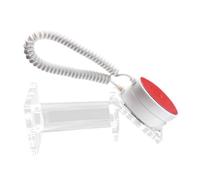 TIDTALEO Supporto Anti-furto per Cellulare da Tavolo in Acrilico Trasparente con Catena di Sicurezza Rotante Compatibile con Vari Modelli Facile Installazione e Ricarica Senza Interruzioni