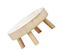 TIDTALEO Supporto per Piante in Legno Naturale Vasi Espositore per Fioriere da ed Esterno Dimensioni per Balcone e