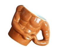 TIDTALEO Tazza in Ceramica Arancione Creativa per Caffè e Latte Superficie Liscia e Lunga Durata, Stile Semplice e Moderno per Casa e Uso All'aperto