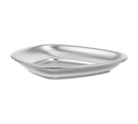 TIDTALEO Vassoio Sterilizzatore in Acciaio Inox Resistente per Strumenti Unghie, Organizzatore Piccolo per Manicure Testina Levigatura, Facile da Pulire e Uso Professionale per Saloni