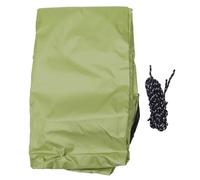 TIDTALEO Vela Parasole Triangolare Verde Militare 3x3 M con Corda e Borsa Portaoggetti, Telo Ombreggiante per Esterni da Picnic e Campeggio, Protezione Solare per Giardino, Piscina