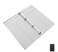 TIDTALEO Waterproof Notebook con Penna, 25 Pagine, Pp Nero, Tascabile, Blocco Note Subacqueo per Logbook da Immersione, Scuba Diving e Avventure in Mare