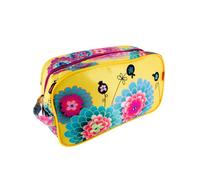 Tidy - Astuccio da bagno, giallo, Borsa da toilette