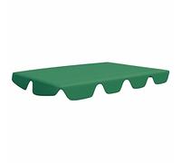 Tidyard Baldacchino di Ricambio per Dondolo Giardino Copertura di Ricambio Universale per Dondolo a 3 Posti,Ricambio Ricambi tettuccio Tetto Dondolo,Colore Verde